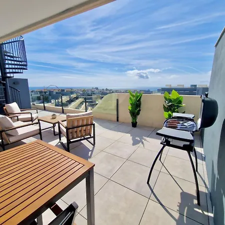 Sr Oasis 325 2 Bdr Penthouse With Sea View Lägenhet Estepona